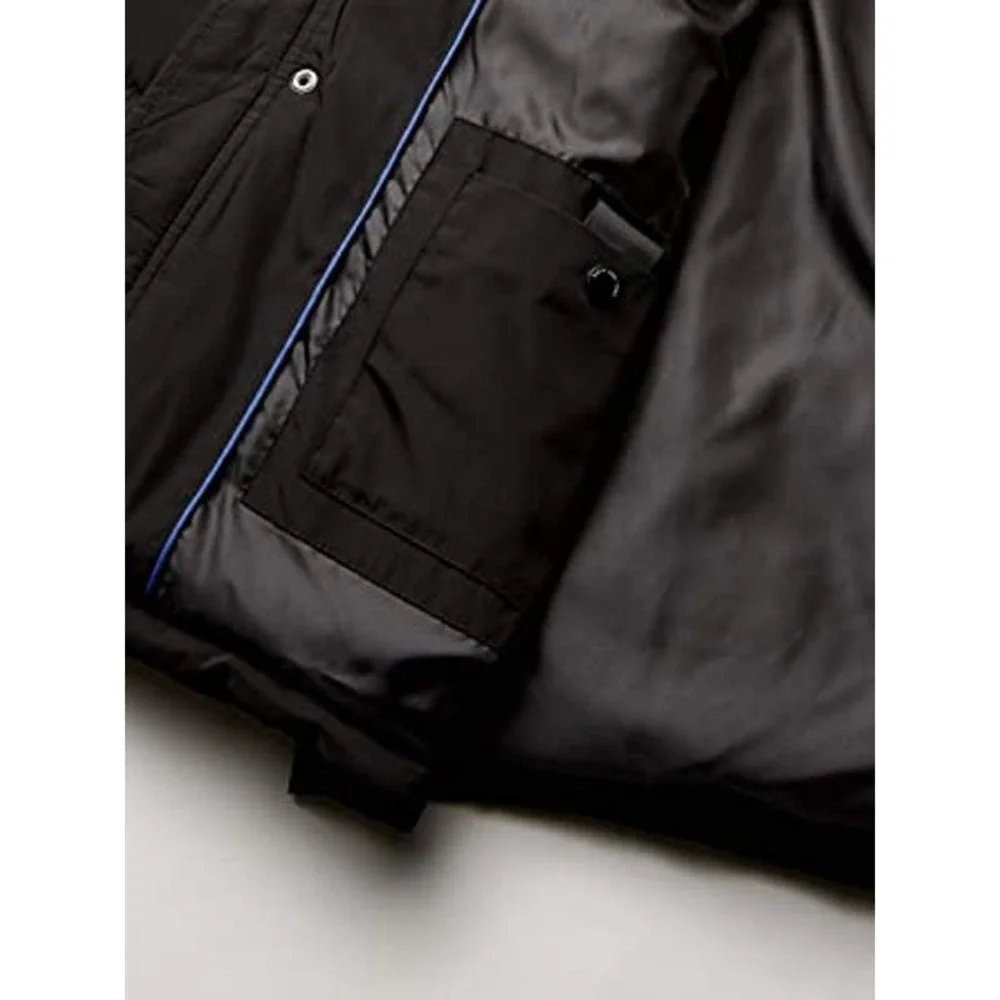 Marc New York by Andrew Marc Men's Stapleton Puffer Jacket Sherpa Trimmed Collar